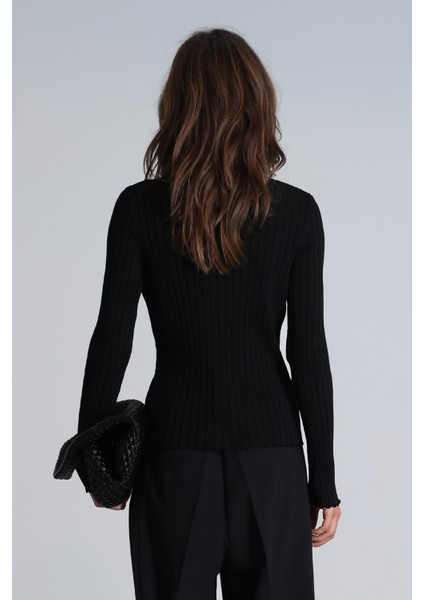 Pamela Kadın Kazak Siyah