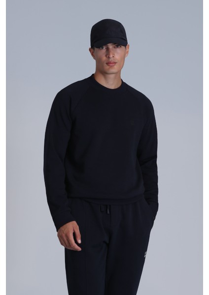 Grant Erkek Sweatshirt Siyah