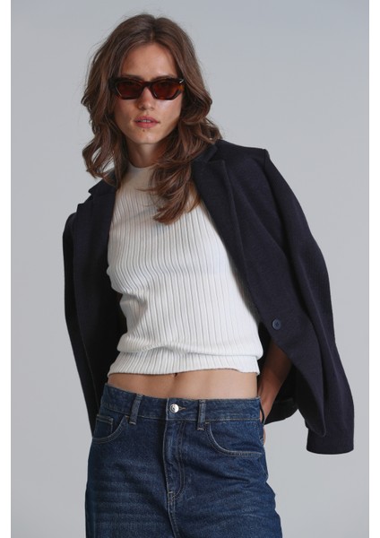 Dına Kadın Kazak Ekru fırsatları