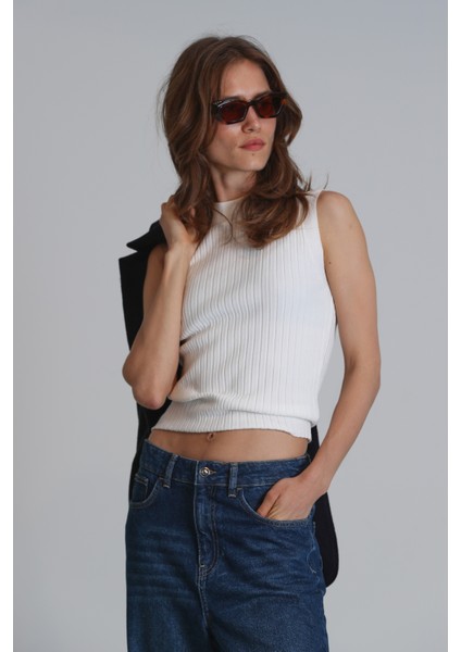 Dına Kadın Kazak Ekru indirimleri