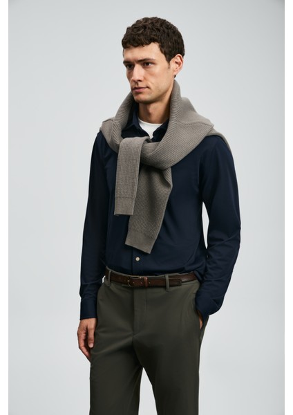 Carl Erkek Basic Gömlek Regular Fit Siyah fırsatları