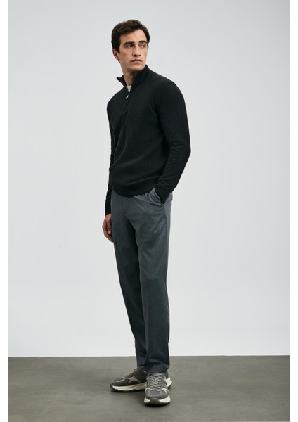 Robın Erkek Kazak Siyah