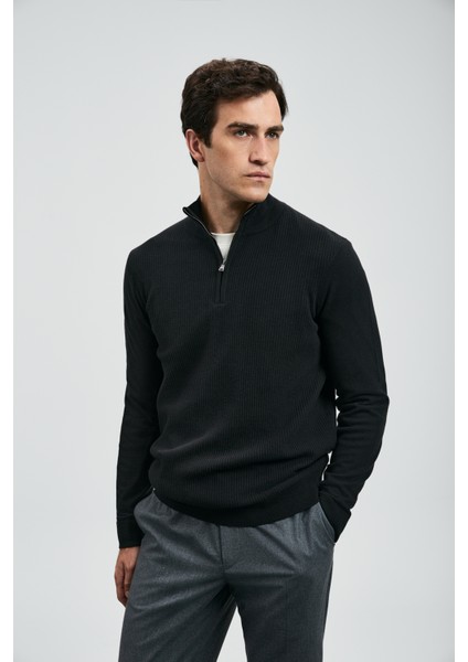 Robın Erkek Kazak Siyah fırsatları