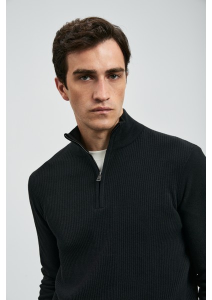 Robın Erkek Kazak Siyah indirimleri