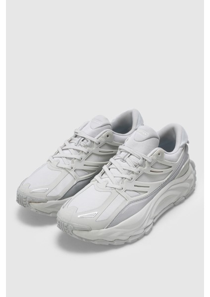 Edwın Erkek Deri Sneaker Ayakkabı Gri fırsatları