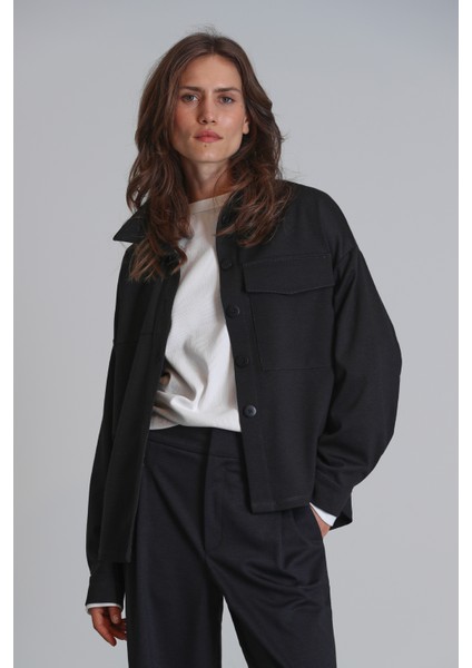 Arthur Kadın Gömlek Regular Fit Siyah modelleri