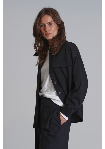 Arthur Kadın Gömlek Regular Fit Siyah indirimleri