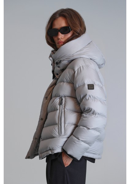 Rose Kaz Tüyü Kadın Mont modelleri