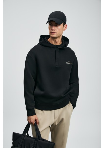 Road Erkek Sweatshirt Siyah fırsatları