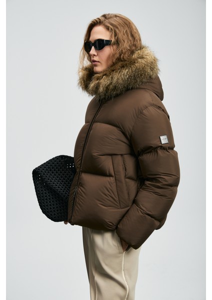 Sunshıne Kaz Tüyü Kadın Mont Siyah fiyatları