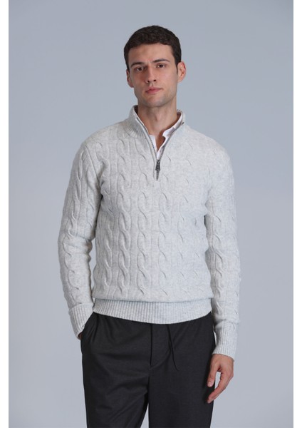 Rıcco Erkek Kazak Açık Gri fiyatları