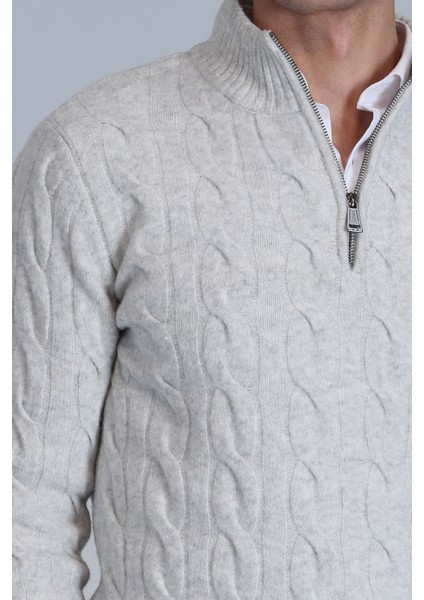 Rıcco Erkek Kazak Açık Gri modelleri