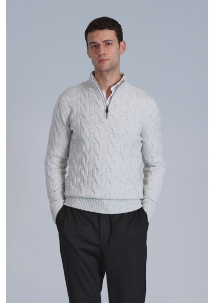 Rıcco Erkek Kazak Açık Gri indirimleri