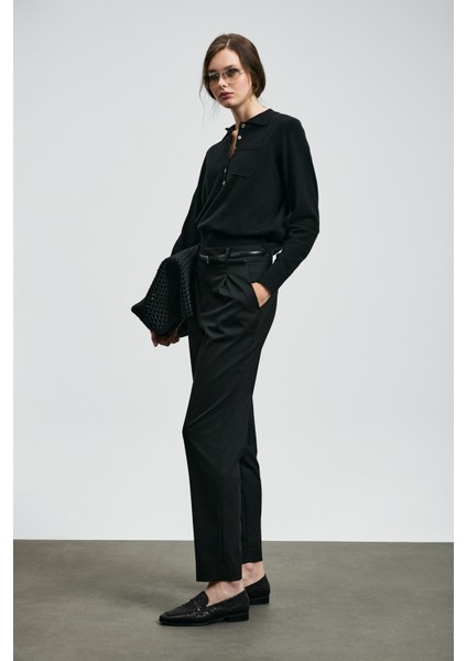 Laura Kadın Kazak Siyah fırsatları