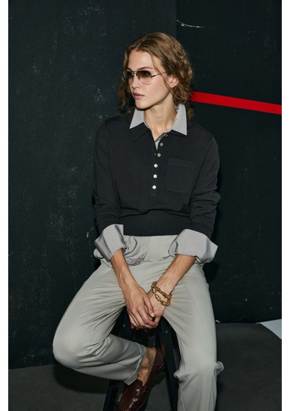 Laura Kadın Kazak Siyah fiyatları