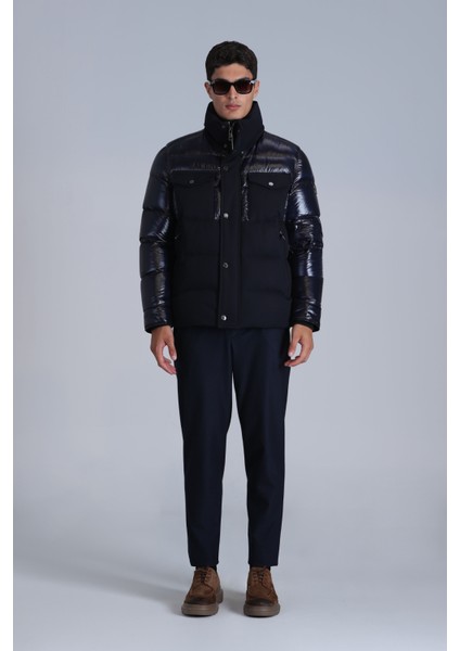 Genıus Kaz Tüyü Erkek Mont Siyah fırsatları