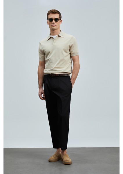 Derek Erkek İpek Karışımlı Kazak