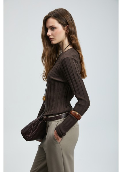 Perla Kadın Kazak Siyah indirimleri