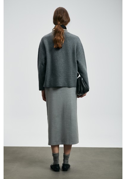 Pamela Kadın Kazak Antrasit