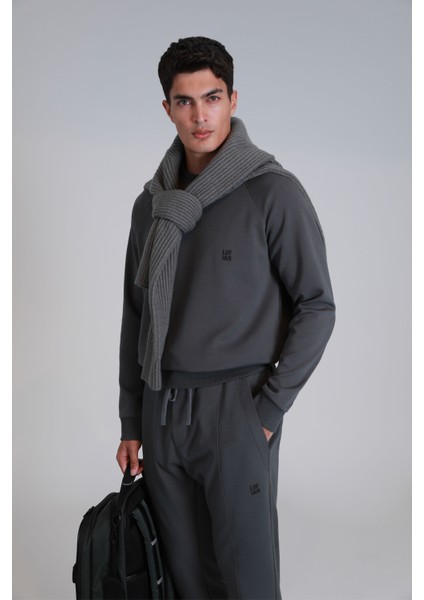 Grant Erkek Sweatshirt Siyah