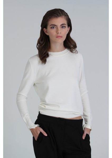 Bronte Kadın Kazak Bej