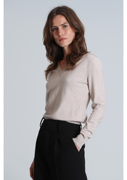 Vırgınıa Kadın Kazak Bej fiyatları