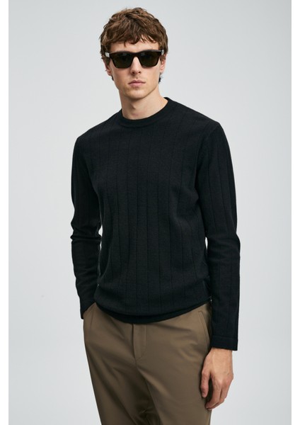 Kent Erkek Kazak Siyah