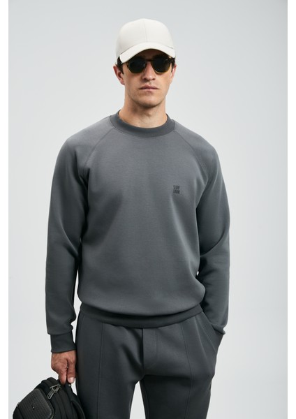 Grant Erkek Sweatshirt Siyah