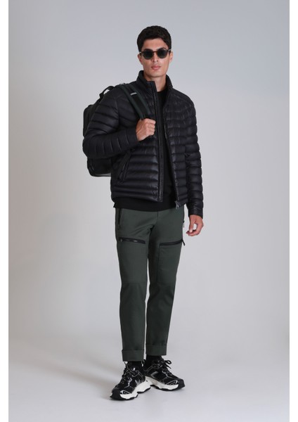 Andy Kaz Tüyü Erkek Mont Siyah indirimleri