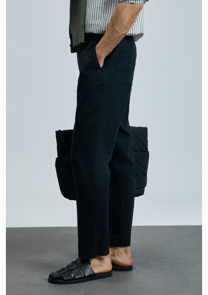 Karl Smart Erkek Chino Pantolon Slim Fit Siyah fırsatları