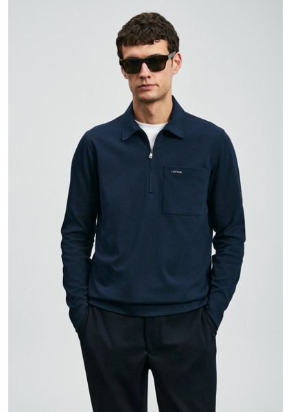 Lucas Smart Erkek Polo Tişört Siyah