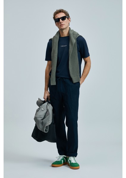 Karl Smart Erkek Chino Pantolon Slim Fit Siyah