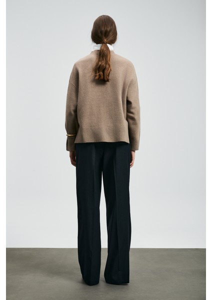 Pamela Kadın Kazak Antrasit indirimleri