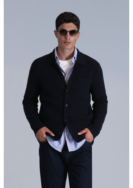 Solıd Erkek Hırka Siyah modelleri