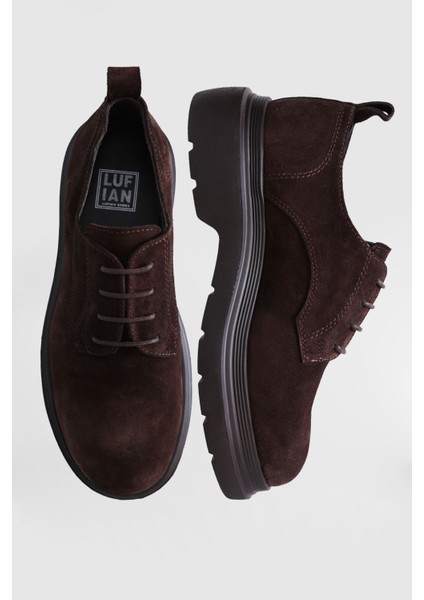 Bruce Erkek Deri Ayakkabı Kahverengi indirimleri