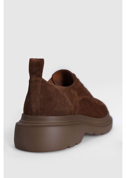 Bruce Erkek Deri Ayakkabı Kahverengi fiyatları