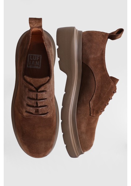 Bruce Erkek Deri Ayakkabı Kahverengi indirimleri