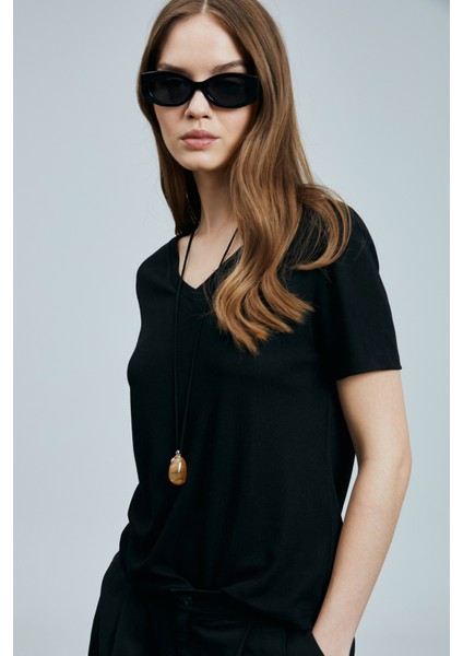 Perses Kadın T- Shırt Gri modelleri