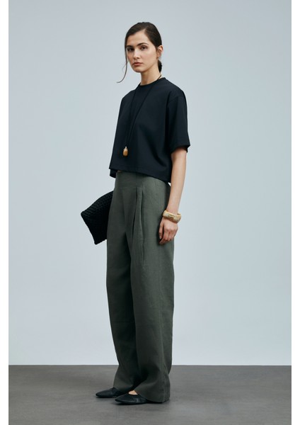 Herme Kadın Pamuklu T- Shırt