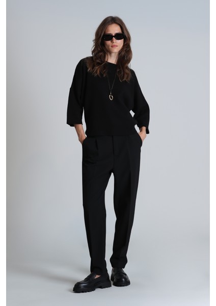 Hope Kadın Kazak Siyah fırsatları