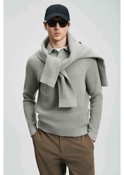 Rufus Erkek Kazak Siyah