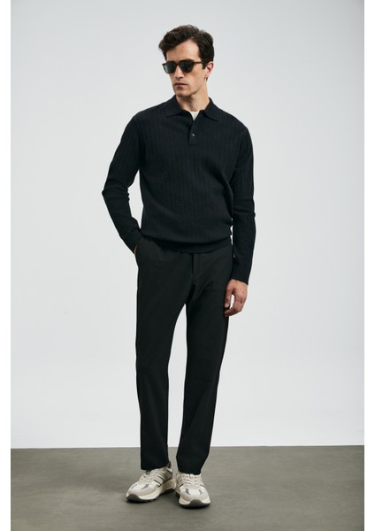 Josef Erkek Kazak Siyah