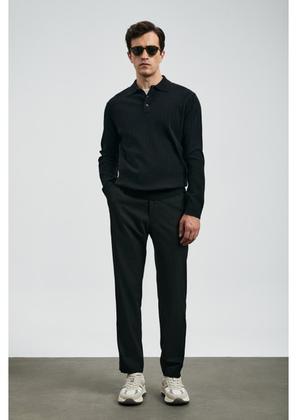 Josef Erkek Kazak Siyah fırsatları