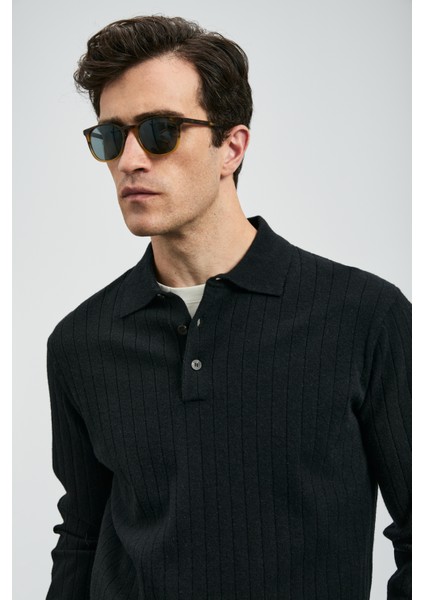 Josef Erkek Kazak Siyah indirimleri