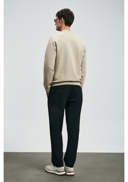 Grant Erkek Sweatshirt Siyah