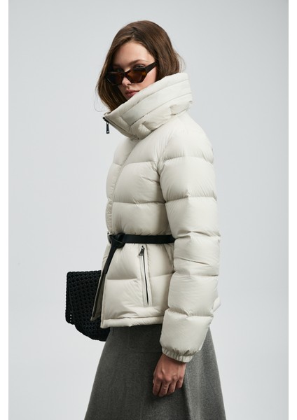 Flash Kaz Tüyü Kadın Mont Siyah indirimleri