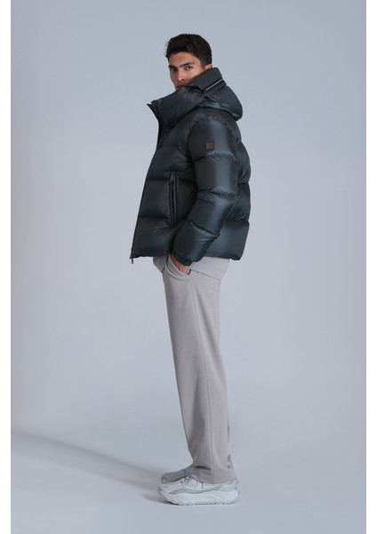 Jadon Kaz Tüyü Erkek Mont