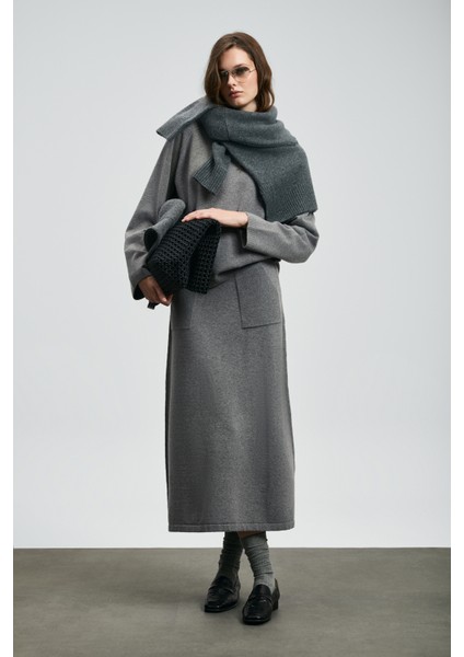 Holly Kadın Kazak Siyah fırsatları