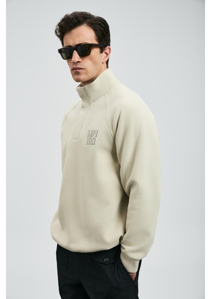 Hazel Erkek Sweatshirt Siyah