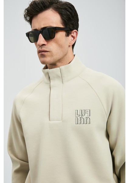 Hazel Erkek Sweatshirt Siyah fırsatları